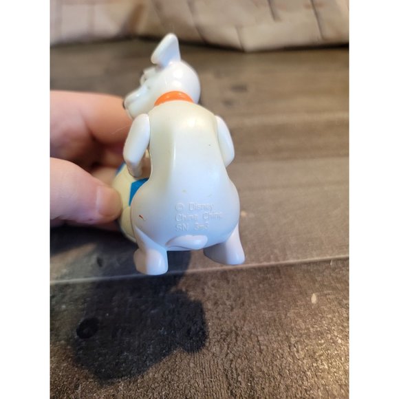 Dalmatian dog playing soccer ball toy figure - Picture 3 of 5